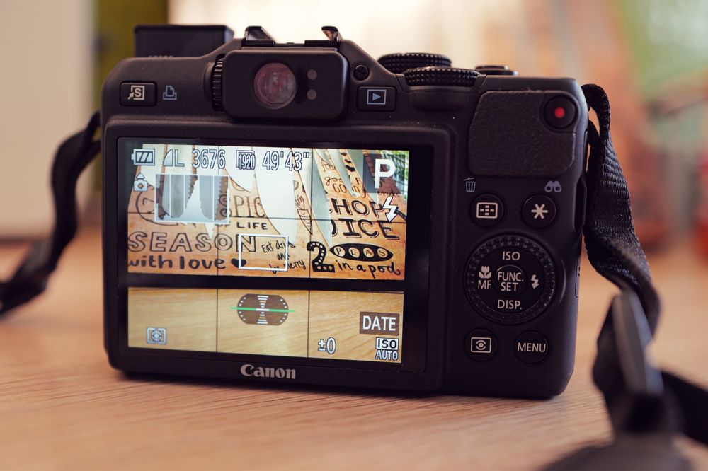 Aparat foto Canon G15 Powershot superb TOP geanta Card instagram