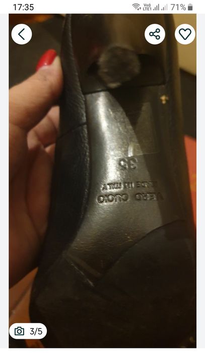 Туфли кожаные, Италия