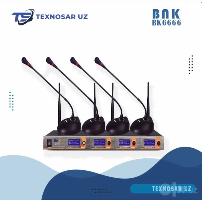 Конференционный микрофон беспроводная система BNK BK6666