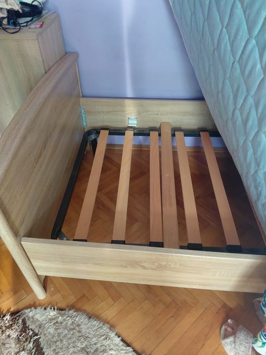 Pat 120x200, stare bună