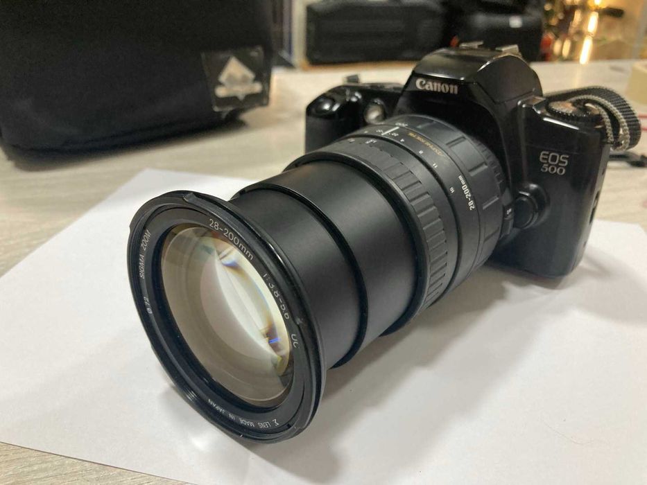 Фотоапарат Canon EOS 500 / Sigma 28-200mm f/3.8-5.6 AF Aspherical UC