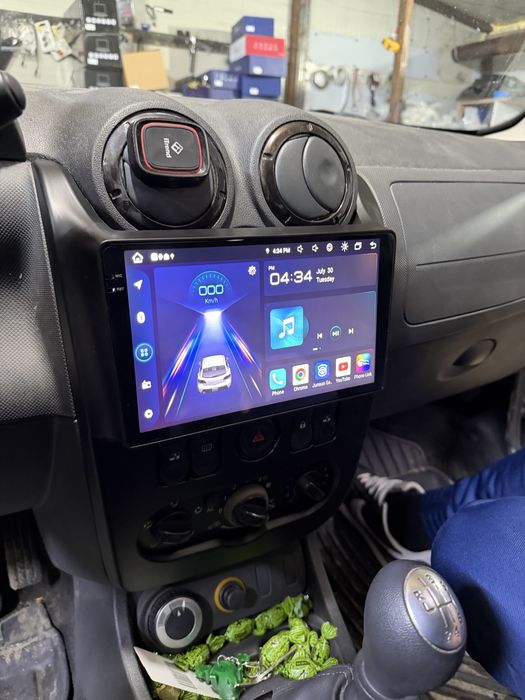 Navigatie Android Dacia Logan 1 / Sandero 1 / Duster 1 CARPLAY
