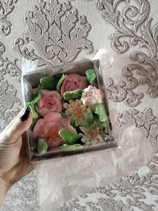 Зефир букет коробка