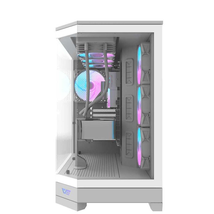 ' Корпус для ПК darkFlash DQX90 WHITE (ATX, 4x Fans)