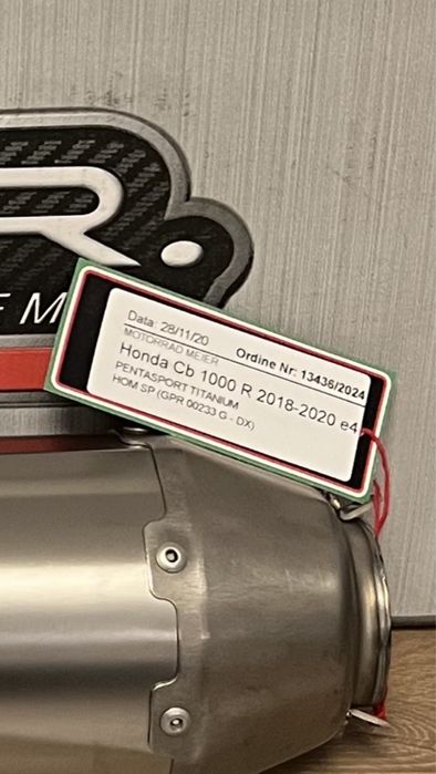 GPR ауспух / спортно гърне Honda CB1000R 18-20