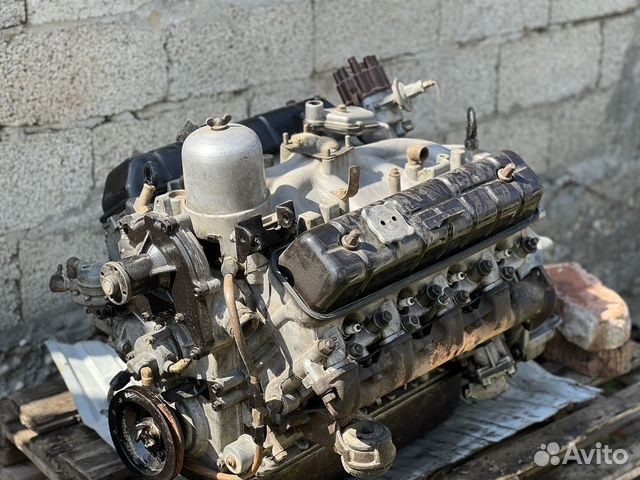 Двигатель газ 53