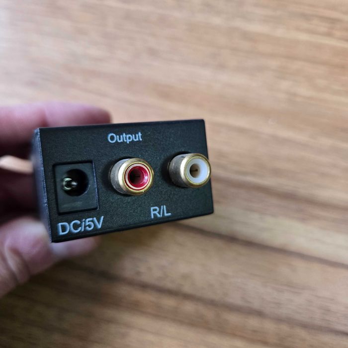 Коаксиальный и оптический SPDIF аудио конвертер в RCA