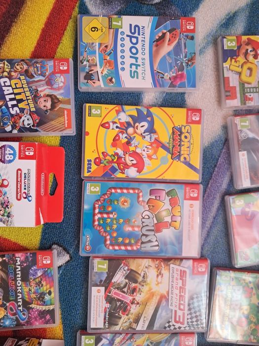 Nintendo-switch с игри и аксесоари