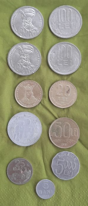 Vand monede românești vechi