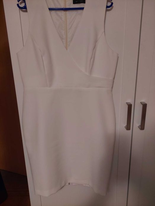 Rochie alba pentru eveniment mărimea 42/44