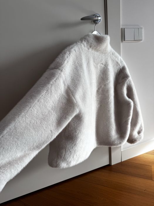 Эко шуба белая новая