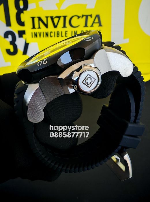 INVICTA Sea Dragon black 54 mm, Инвикта нов ръчен часовник