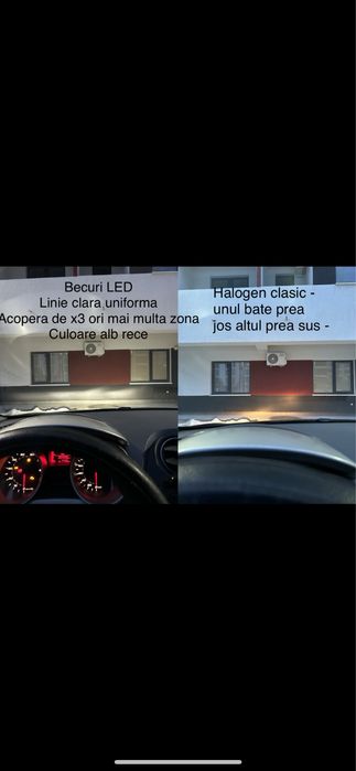 Bec auto LED H7 - compatibil cu toate marcile auto - model 2026