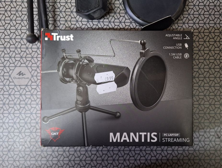 USB Микрофон - Trust GXT 232 Mantis Streaming Microphone