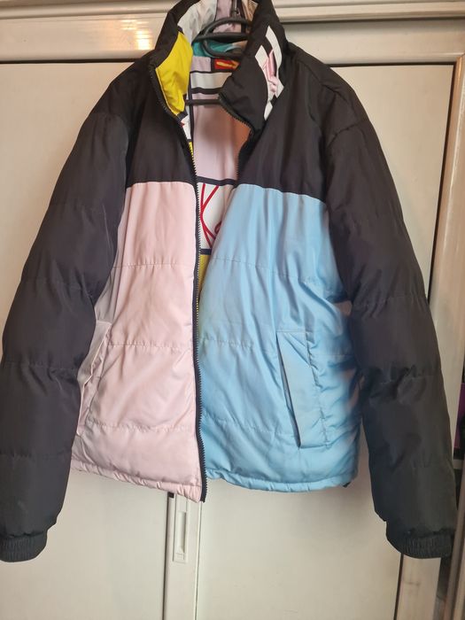 Дебело дамско яке с две лица