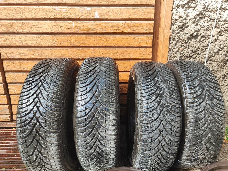 Летни гуми Nexen 195/65/15 XL  и метални джанти  5х112,зимни гуми Kleber с железни джанти за Мазда 3
