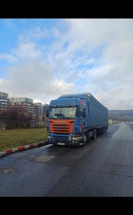Ansamblu Scania r440 + semiremorca Schmitz