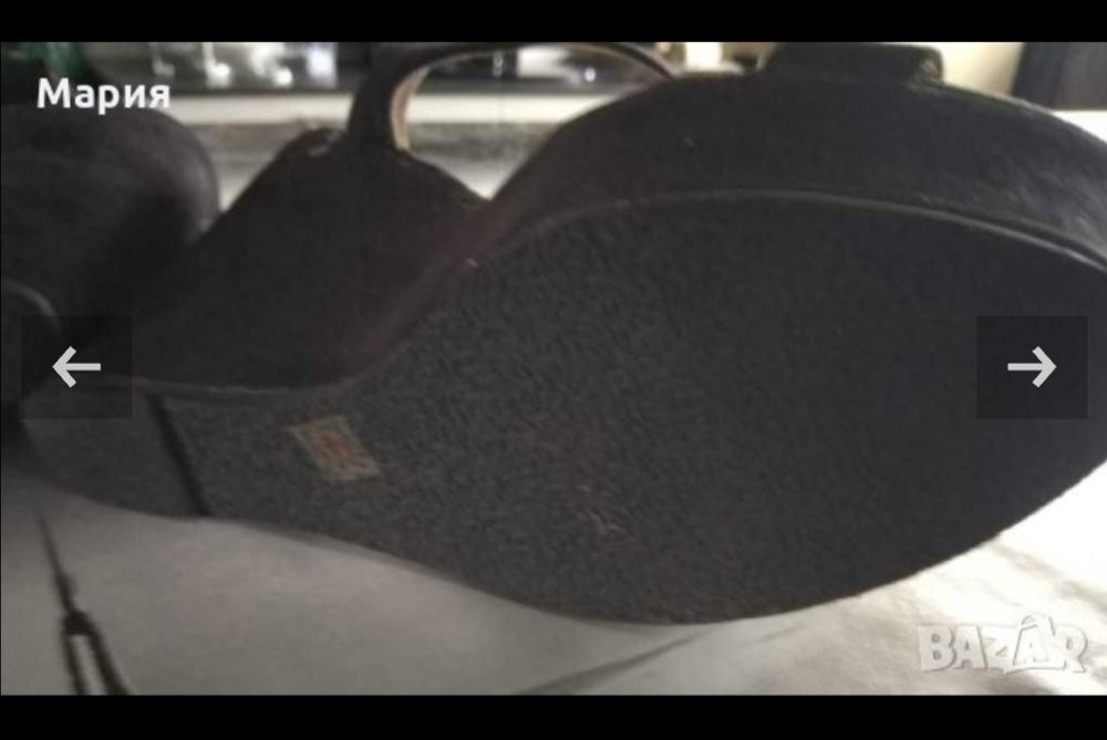 Дамски сандали на платформа