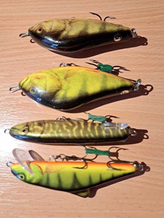 Salmo за щука, бяла риба, костур, нови