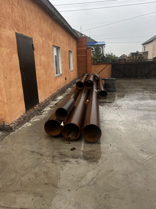 Труба диаметр 377 и отвод