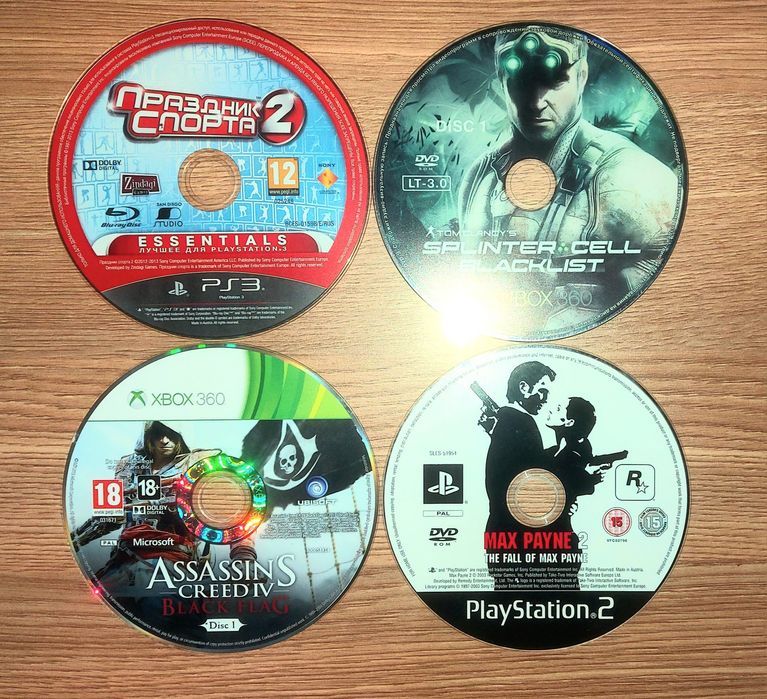 Продам комплектующие для xbox 360/ps2/ps3