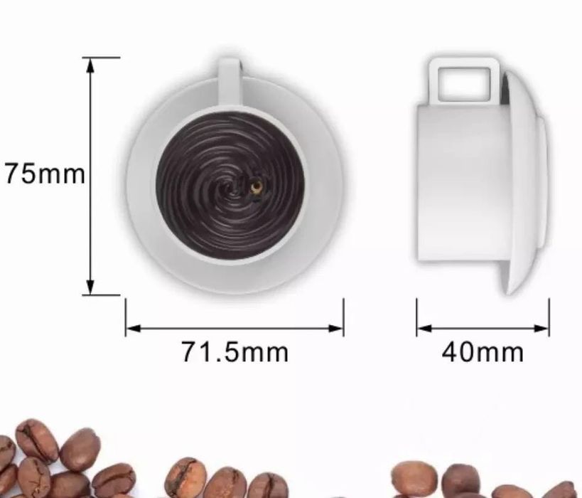 Ceasca de cafea bricheta reincarcabila