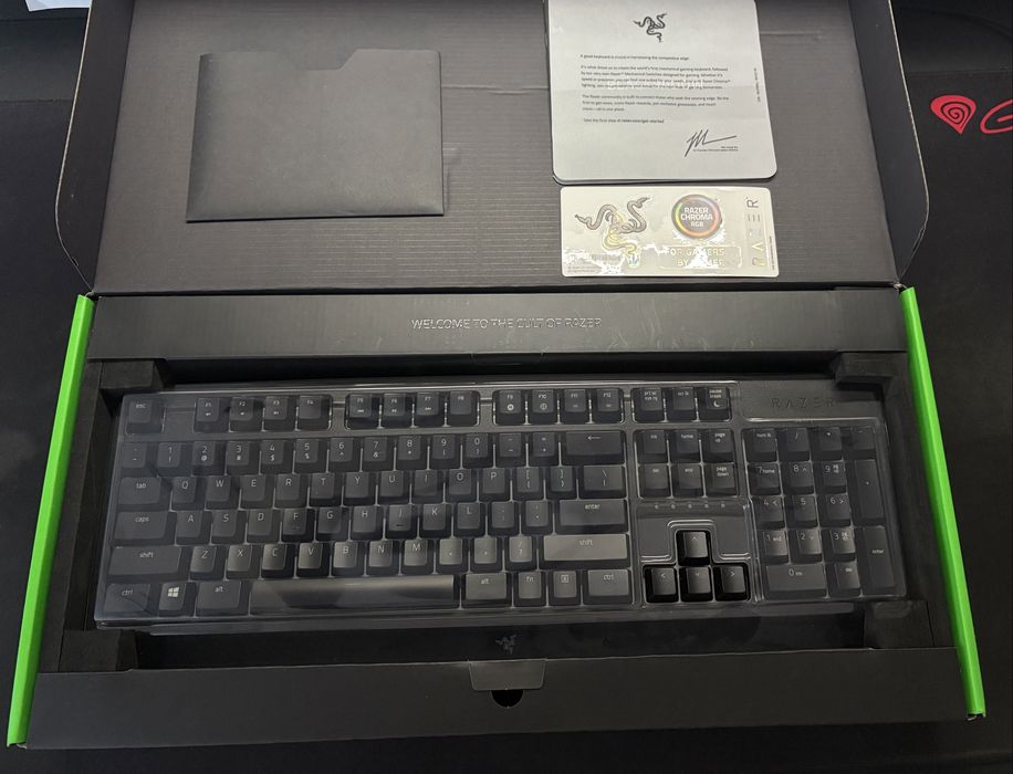Vand tastatura mecanica Razer Blackwidow 2019