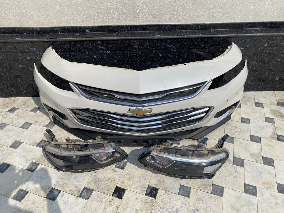 бамфер и фара малибу 2