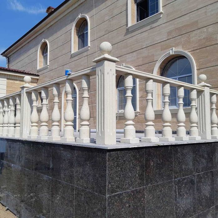 Гранит для фасада и лестниц в Астане.