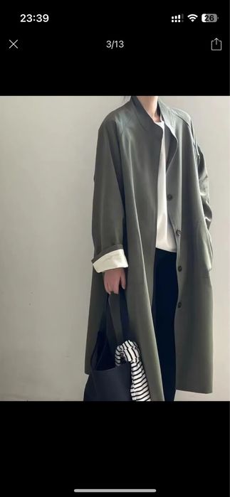 Плащ, тренч новый оверсайз