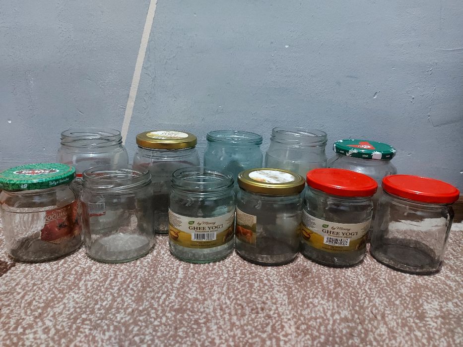 Banka 1litr 2ta, 700ml 5ta ,400 ml 6ta