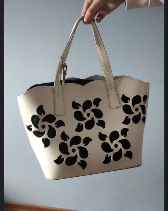 Кожаная женская сумка