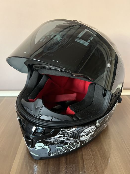 Каска O'neal Challenger Crank Black/White