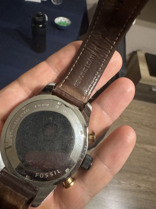 Часовник Fossil 10ATM сапфир кристал
