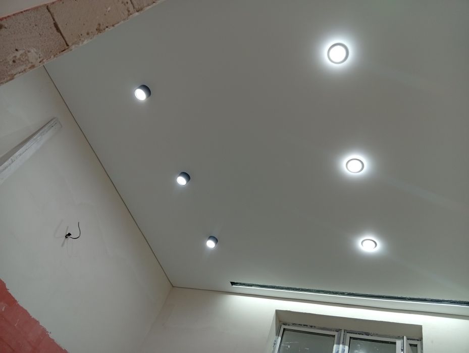 Натяжные потолки от 1500