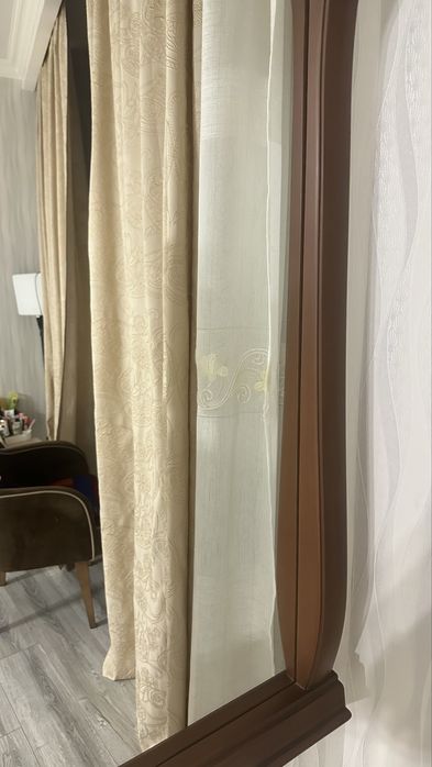 Зеркало деревянный винтаж