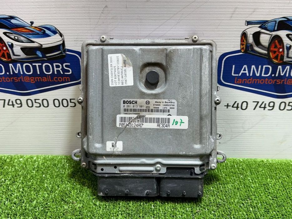 CALCULATOR MOTOR ECU CHRYSLER 300C CRD 3.0 DIESEL 2009 COD OEM 0281013901 / P05149124AD / BERLINA 2006-2010