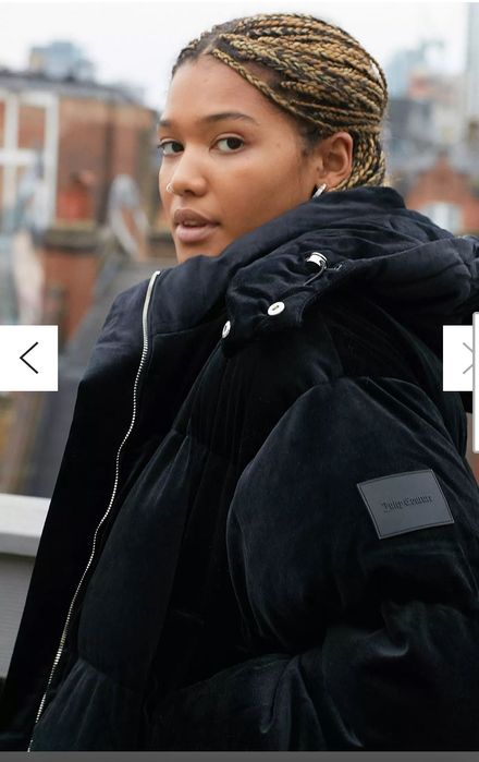 Дамско яке / бомбър : JUICY COUTURE Rosalia Hooded Puffer Jacket S