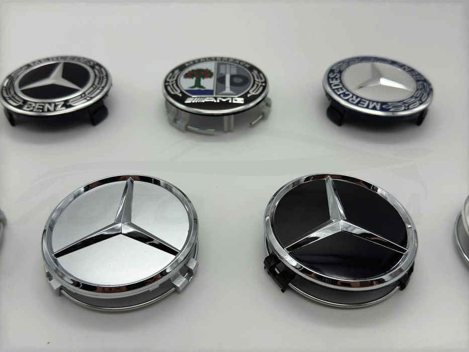 75мм Капачки за джанти Mercedes AMG Мерцедес