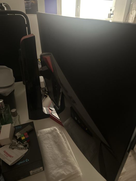 monitor lg 165hz curbat lung