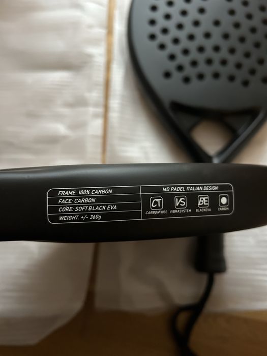Racheta Paleta Paleta din Carbon 100%