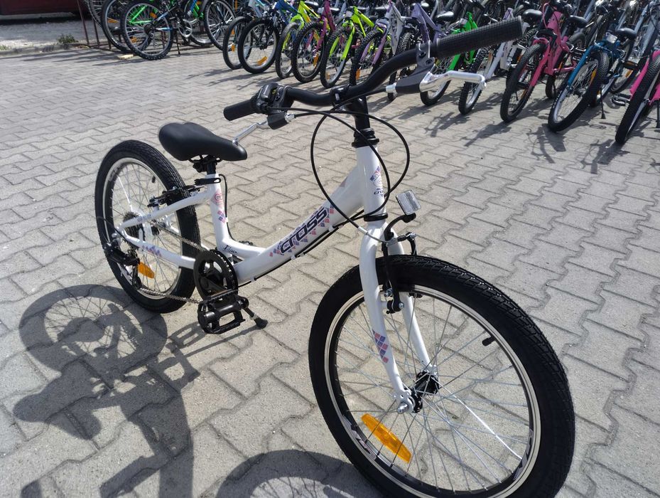 CROSS Велосипед 20" ALISSA бял