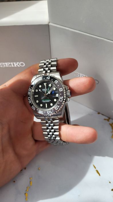 Seiko GMT Bruce Wayne