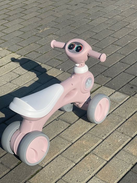 Баланс колело розово