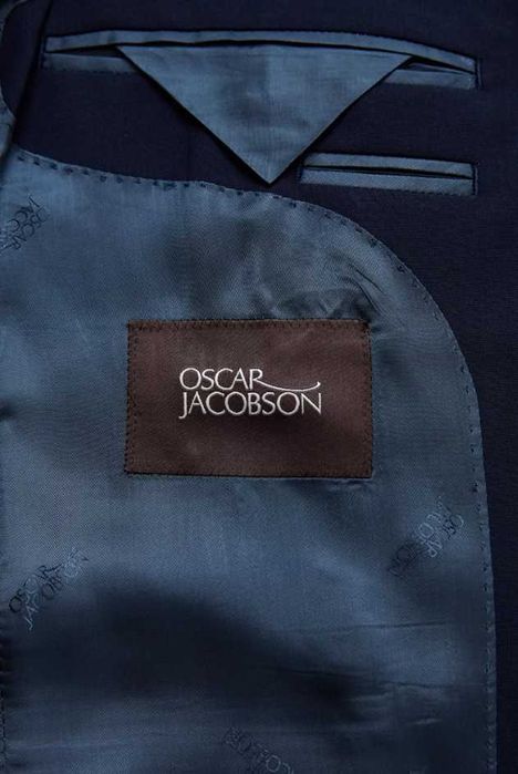 Sacou blazer slim 48 M de lux Oscar Jacobson lana super 130's royal