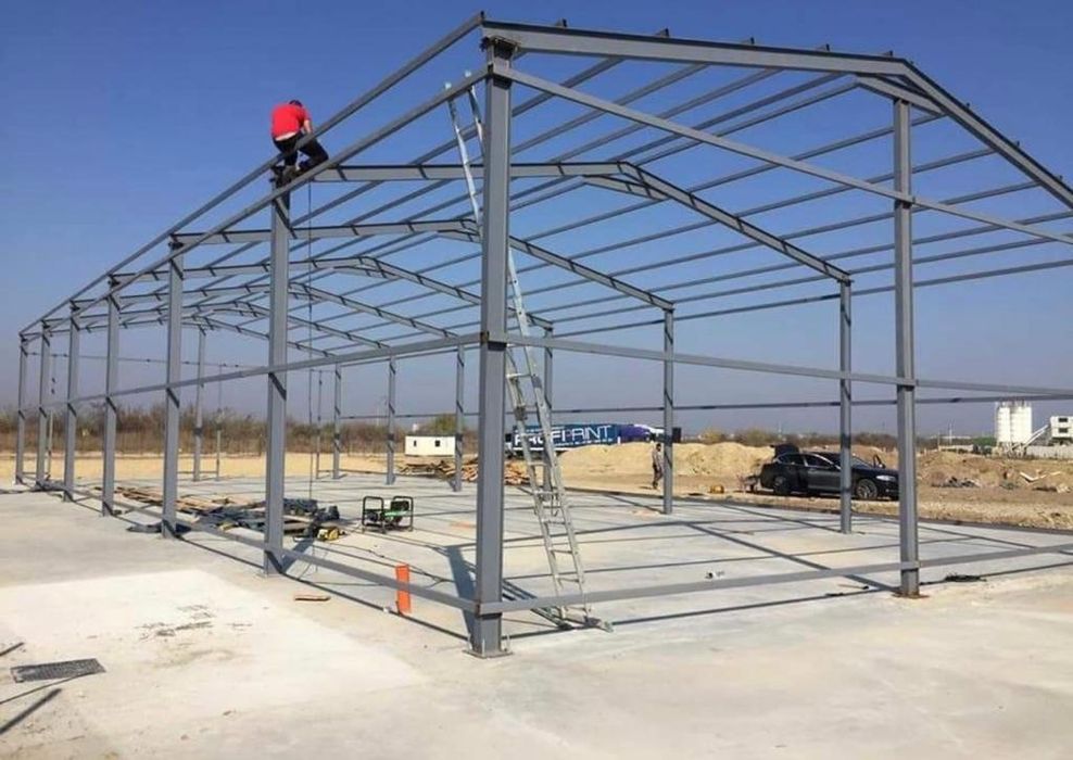 Vând garaje structuri metalice