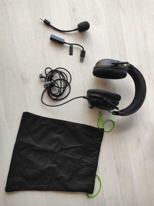 Casti Razer BlackShark V2 + USB SoundCard