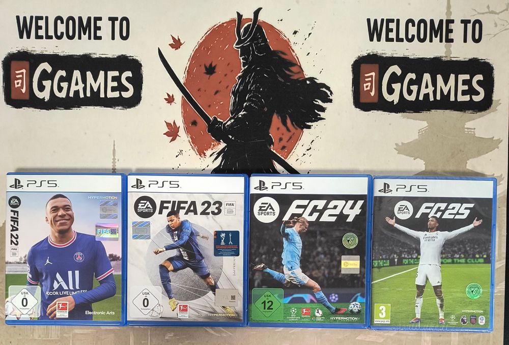 FIFA 22 , 23 FC 24 , 25 PS5