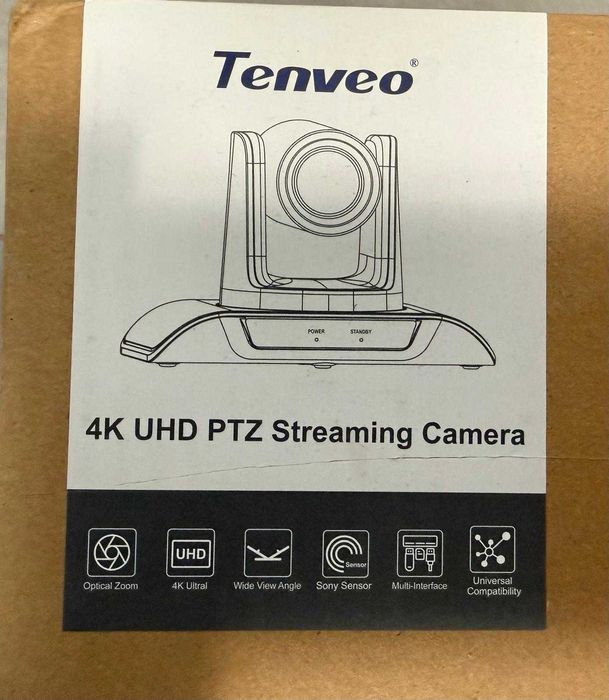 Tenveo VHD12U – Cameră PTZ 4K UHD, Zoom 12X (NOUĂ)