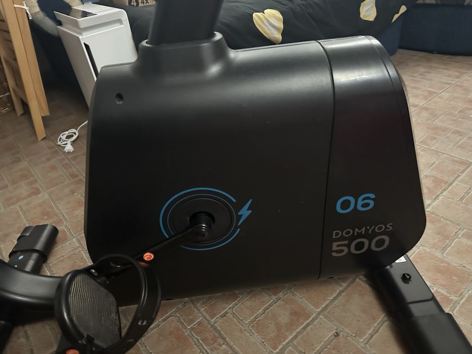 Bicicletă fitness Domyos 500 – șa confort îmbunătățită, stare bună